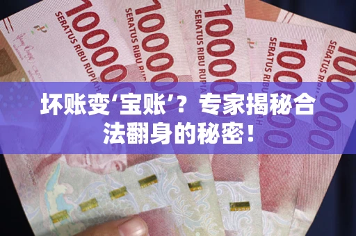 济南坏账变‘宝账’？专家揭秘合法翻身的秘密！