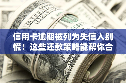 济南信用卡逾期被列为失信人别慌！这些还款策略能帮你合法止损